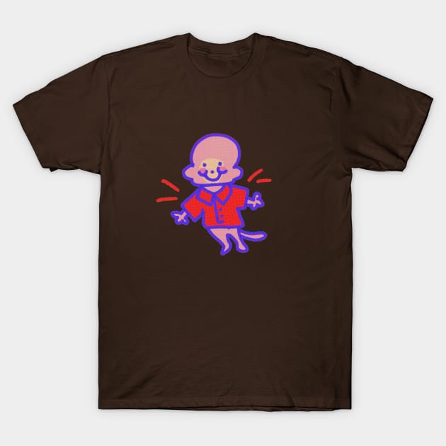 Red Shirt Monkey! T-Shirt by Kenners